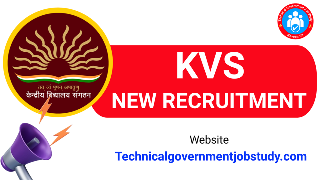 KVS New Recruitment 2025