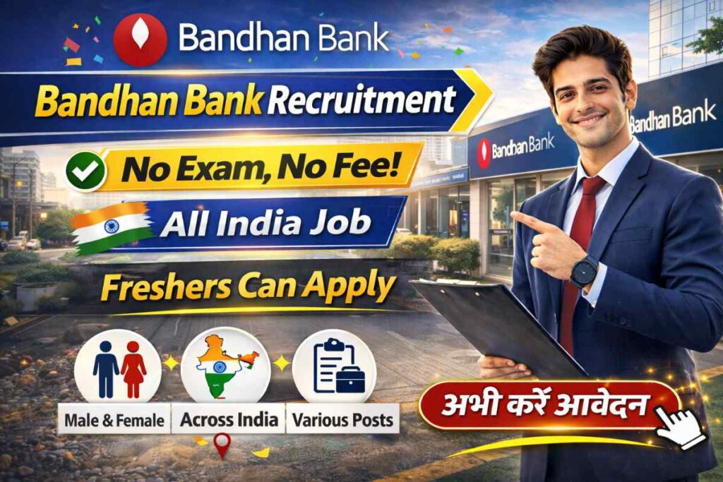 Bandhan Bank Recruitment 2026