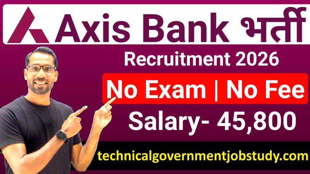 Axis Bank Recruitment 2026