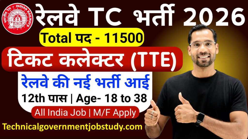 Railway TTE Recruitment 2026