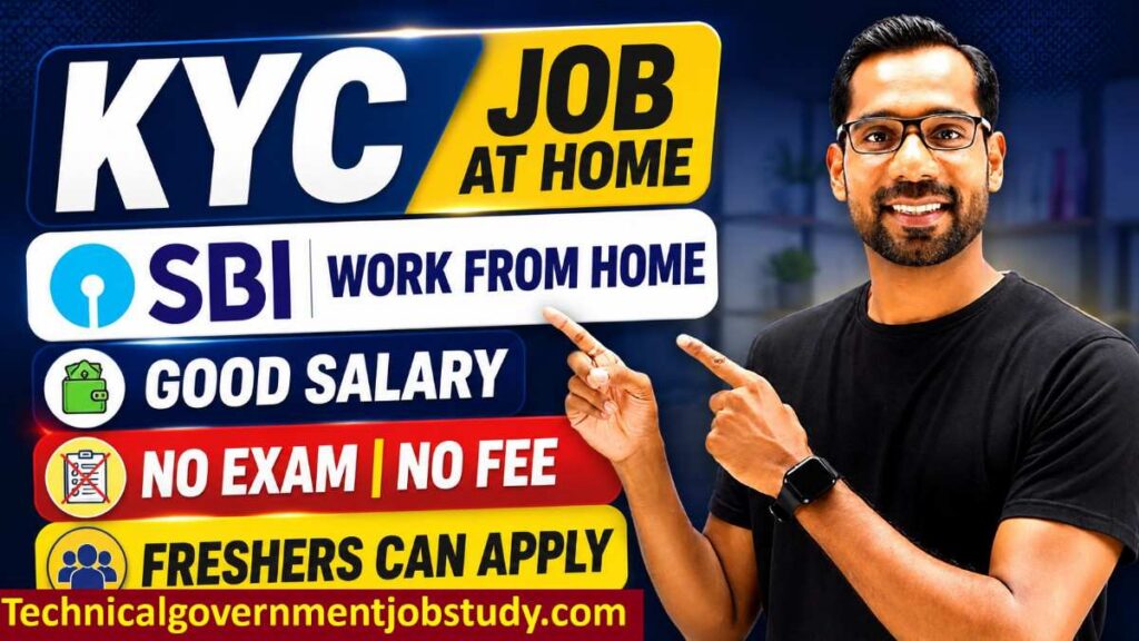 SBI VKYC Support Job Vacancy 2026