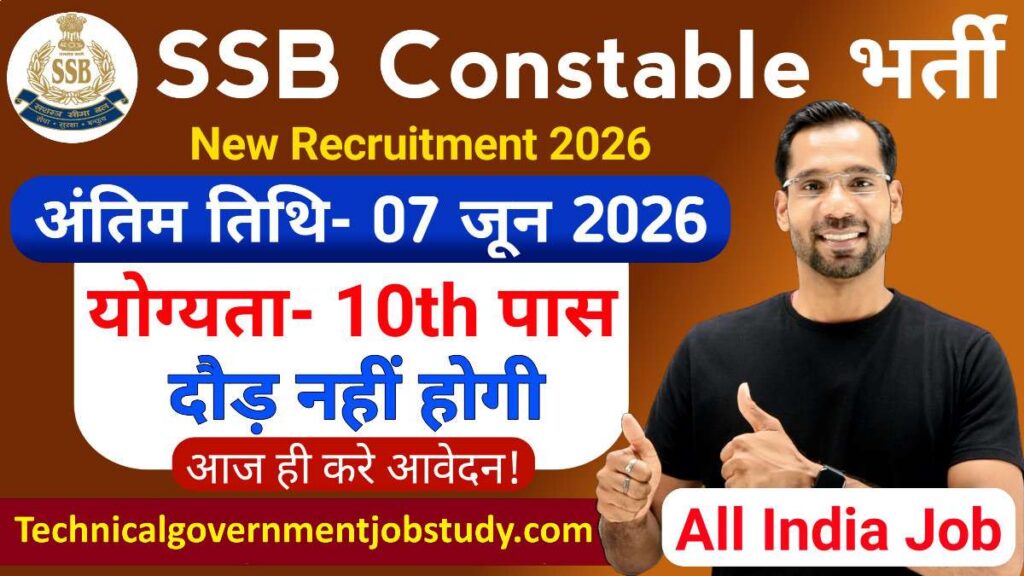 SSB Constable Vacancy 2026