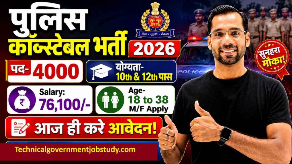 Police Constable Recruitment 2026