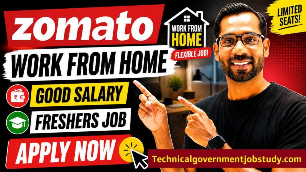 Zomato Work From Home Recruitment 2026