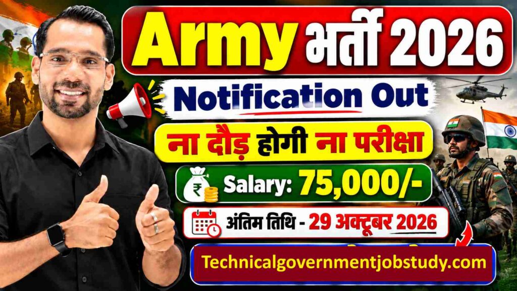 Indian Army Recruitment 2026