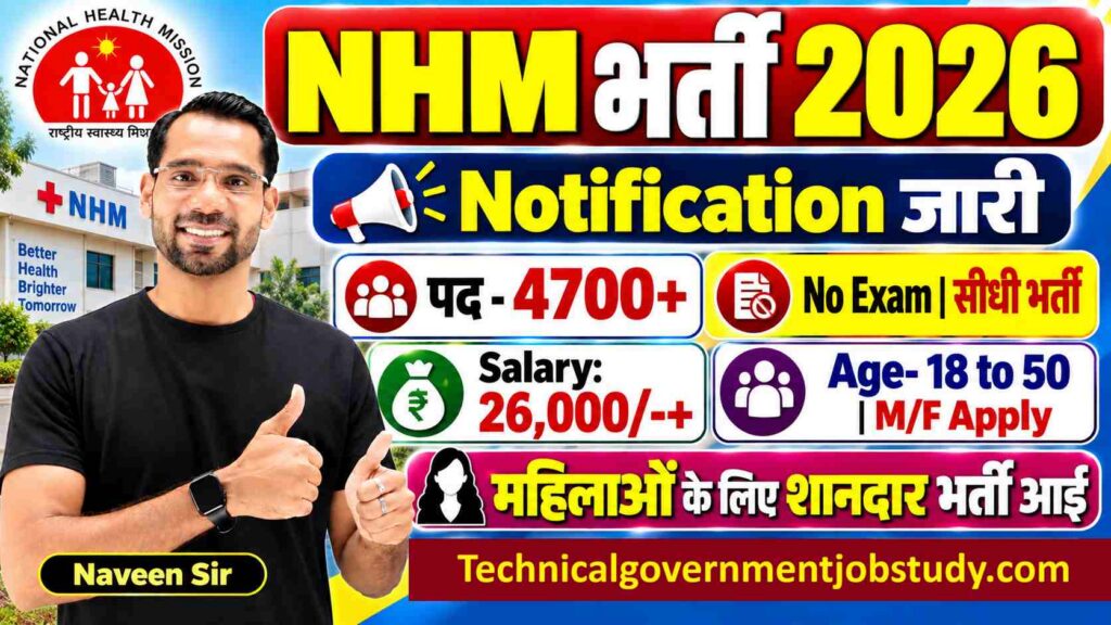 NHM Staff Nurse Recruitment 2026