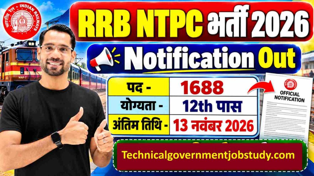 RRB NTPC UG Recruitment 2026